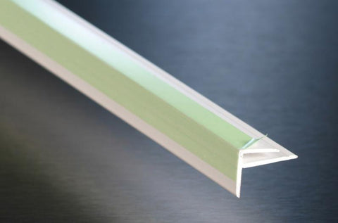 Pvc Profil F PVC F Profile (Corner Profile) – Kleentech Synthetic Finishes Ltd